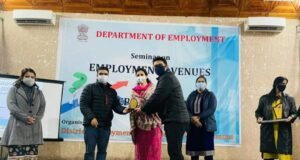 *Seminar on Employment Avenues & Career Management organized at Government Polytechnic College Jammu*
